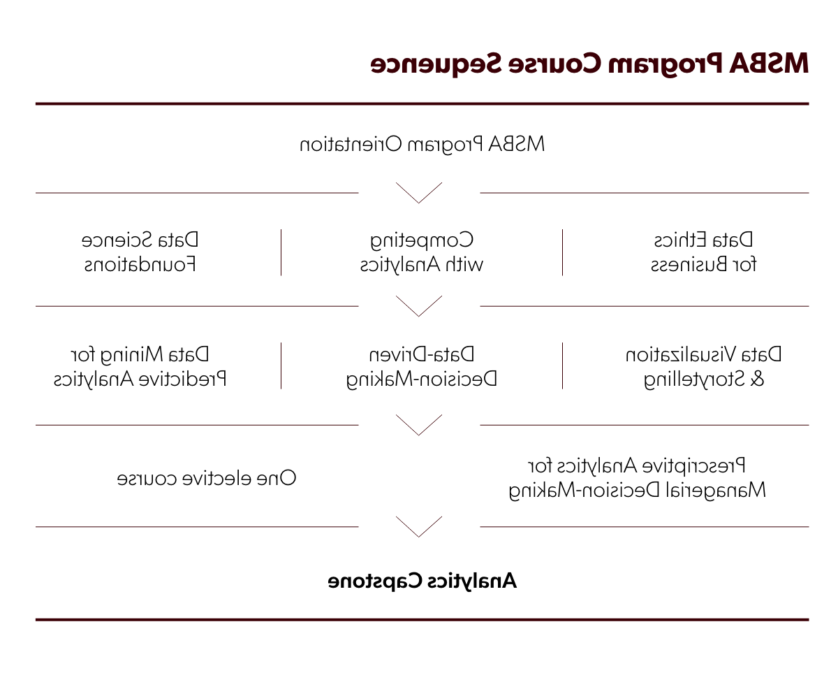 MSBA课程顺序